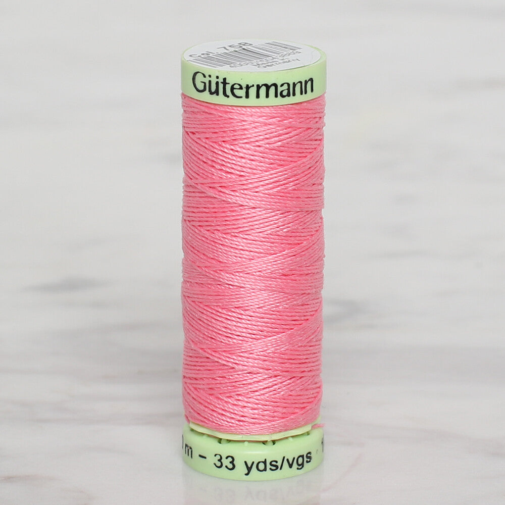 Gütermann ŞEKER PEMBE 30 METRE DİKİŞ İPLİĞİ - 758